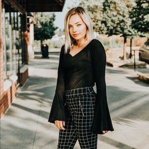 Bell Sleeve Top